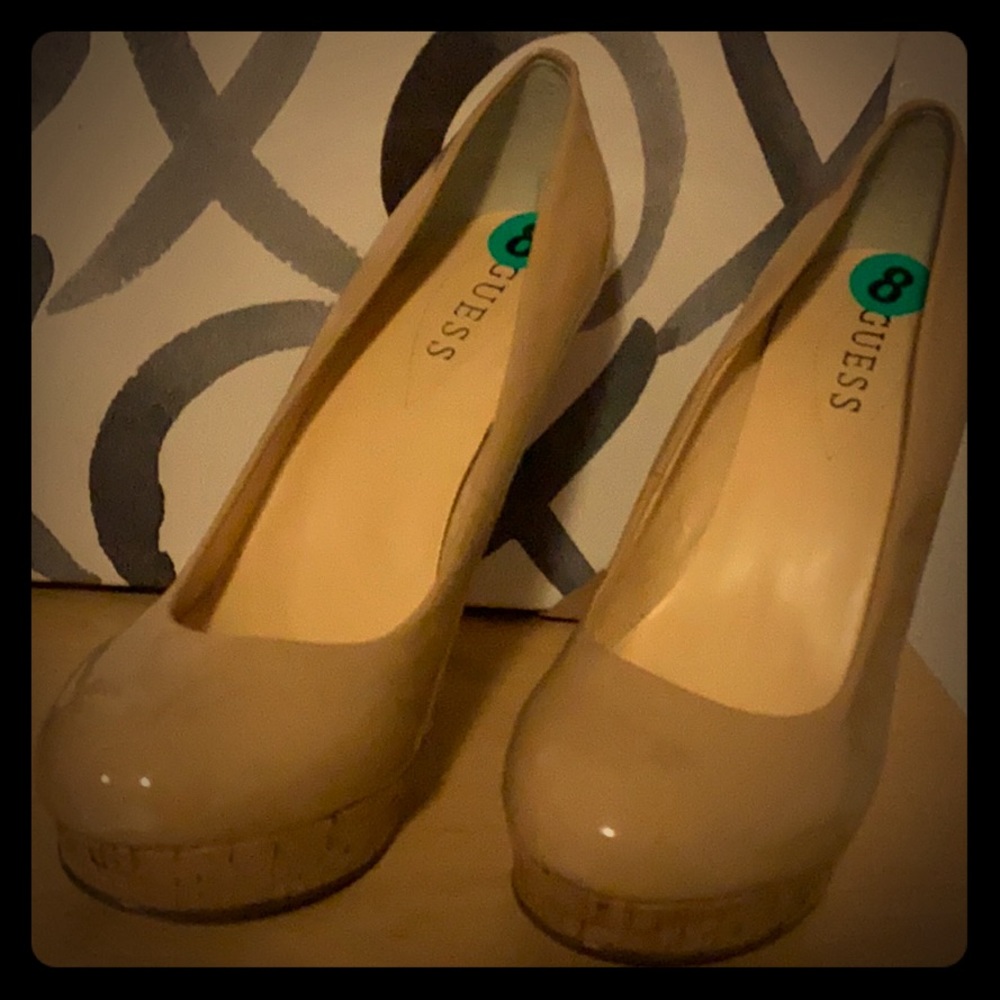 Taupe Jessica Simpson heels